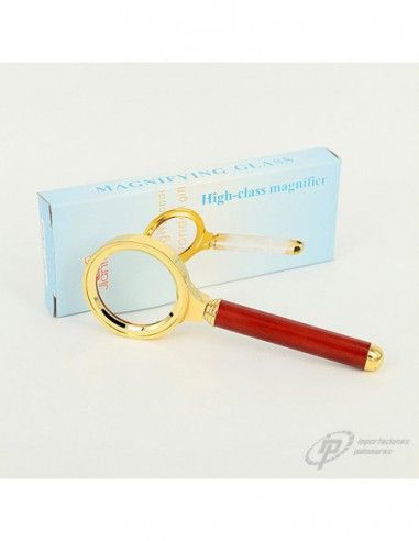 LUPA MANGO MADERA 36mm