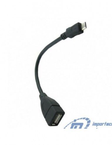 CABLE IMPALO OTG MICRO USB 15CM