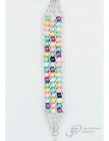 BRAZALETE DE CADENA DE ALUMINIO