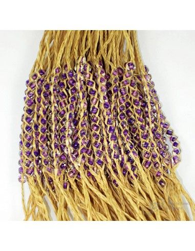 PULSERA DE RAFIA