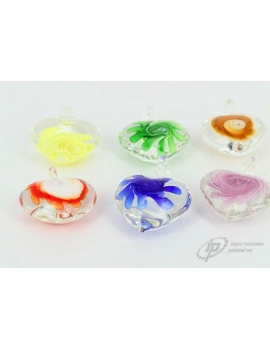 DIJE ESTILO CRISTAL DE MURANO