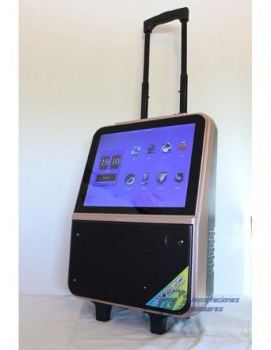 ALTAVOZ BT SD FM KARAOKE CON 2...