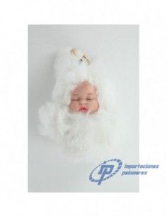 LLAVERO BEBE PELUCHE
