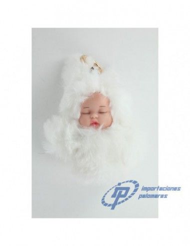 LLAVERO BEBE PELUCHE