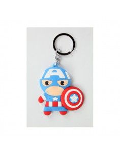 LLAVERO DE GOMA SUPERHEROE