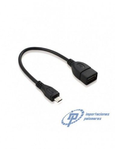 CABLE IMPALO OTG MICRO USB 30CM