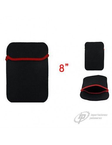 FUNDA TABLET 8" NEOPRENO NEGRA