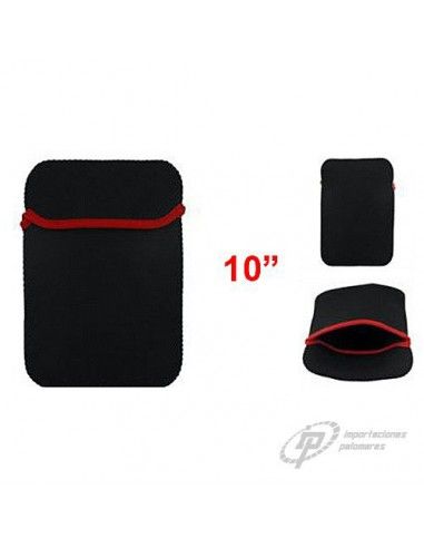 FUNDA TABLET 10" NEOPRENO NEGRA