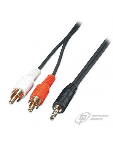 CABLE JACK 3.5MM A RCA AV DE 1.5M