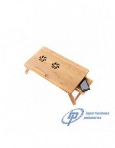 VENTILADOR DOBLE MESA BAMBU...