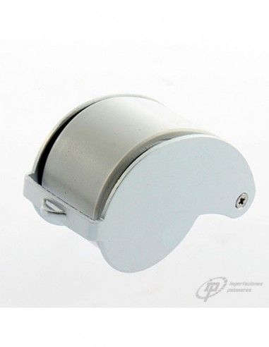 LUPA METALICA GRANDE 30X25 CON LUZ