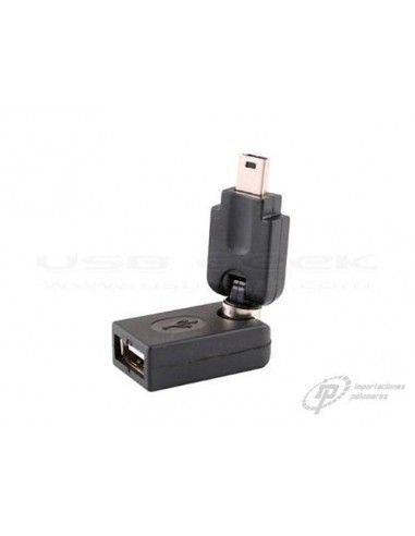 ADAPTADOR USB-H A MINI USB-M DE CODO...