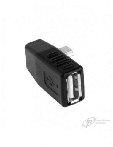 ADAPTADOR USB-H A MINI USB-M DE CODO