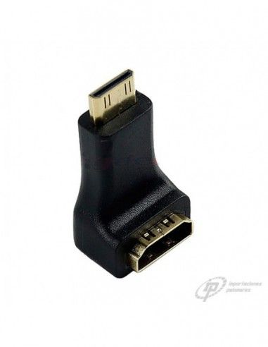 ADAPTADOR HDMI-H A MINI HDMI-M DE CODO