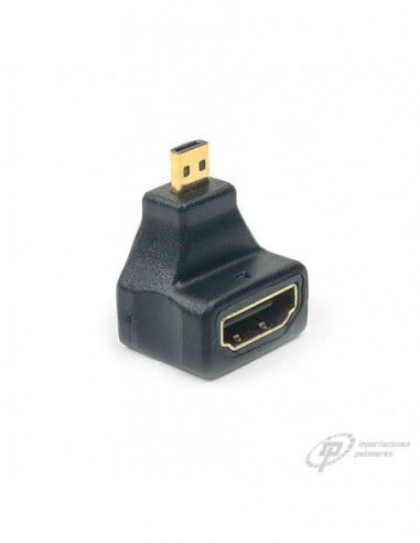 ADAPTADOR HDMI-H A MICRO HDMI-M DE CODO