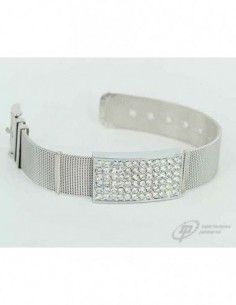 PULSERA ACERO ANCHA...